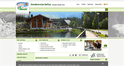 Desktop Screenshot of demanovskadolina.info